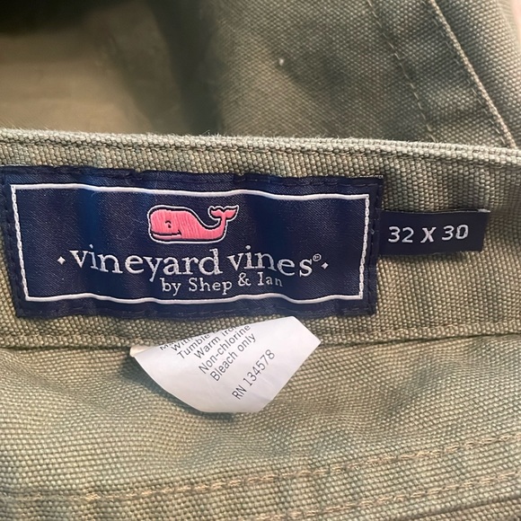 Vineyard Vines, 5-pocket Canvas Pants Olive Green 32x30 - Picture 4 of 8
